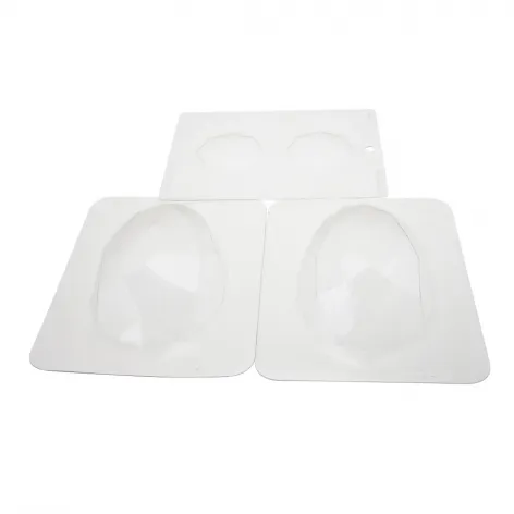 Diamond Egg Mould; 280g   Thermoformed
